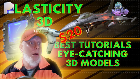 Plasticity 1.3.15  best 3D modelling collection  of tutorials. The best courses at hand, for one of the best 3D modelling tool
