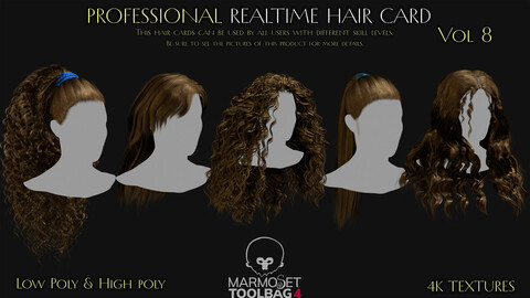 Professional Realtime Haircard - Vol 8
