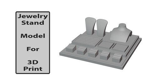 Jewelry Stand Vol 9 3D print model