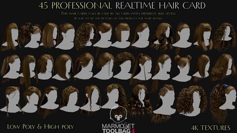 45 Professional Realtime Haircard