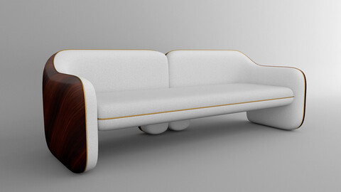 Luxx Sofa 3D model