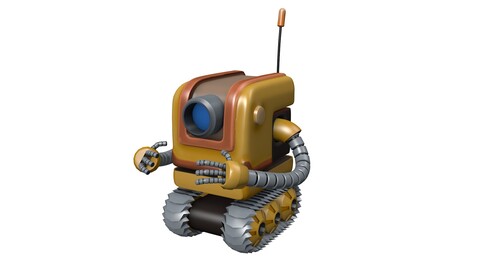 Crawler Robot Character