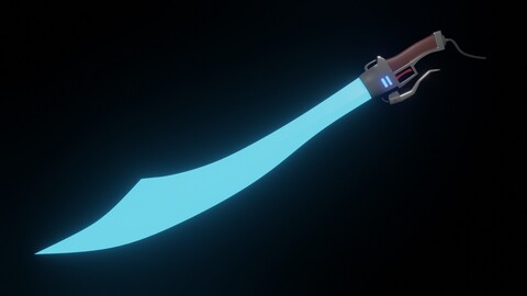 Sci-Fi Extendable Dao Sword - Free Version