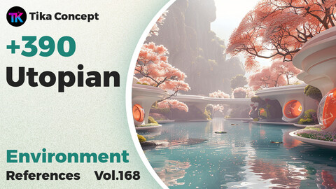 +390 Utopian Environments Concept(4k) | Vol_168