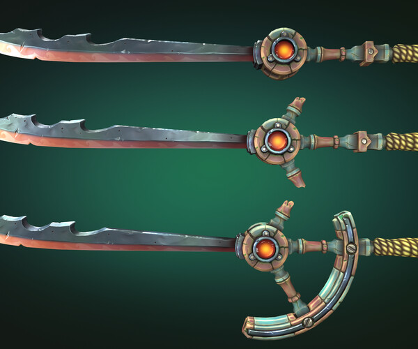 ArtStation - Coastal sword | Game Assets