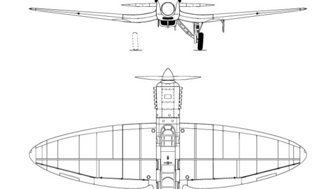 Heinkel He 70 Blitz-svg vector file