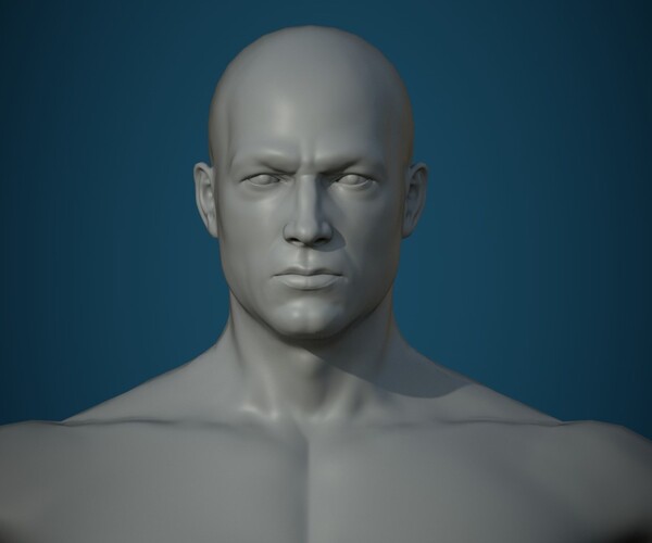 ArtStation - Base mesh male body - Collection 1 | Game Assets