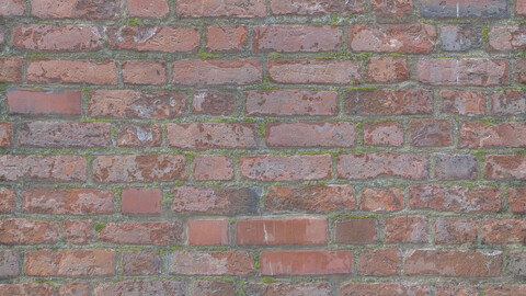 Brick Seamless Texture 2k (2048*2048) | EXR 5 | JPG 5 File Formats All Texture Apply After Object Look Like A 3D. (1K preview image)