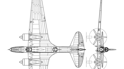Iljusin Il-4-svg vector file