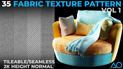 35 Fabric Texture Pattern (Tileable/Seamless/2k)