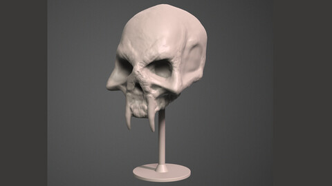 Grim Reaper's Skull (3D Print)