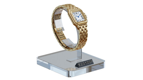 3D Model / Cartier / Panthere de Cartier (PBR, blend, max, fbx)