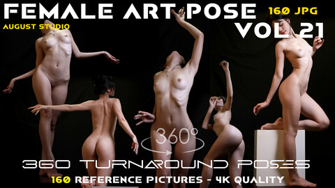 Female Art Pose Vol 21 - Reference Pictures