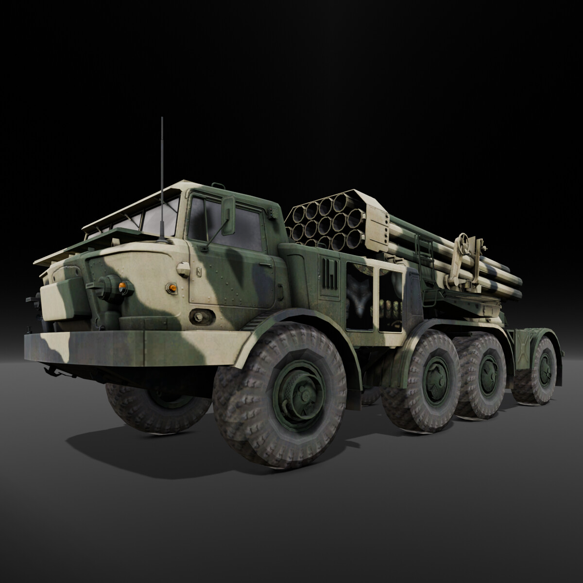 ArtStation - Military Vehicle 3D model | Game Assets