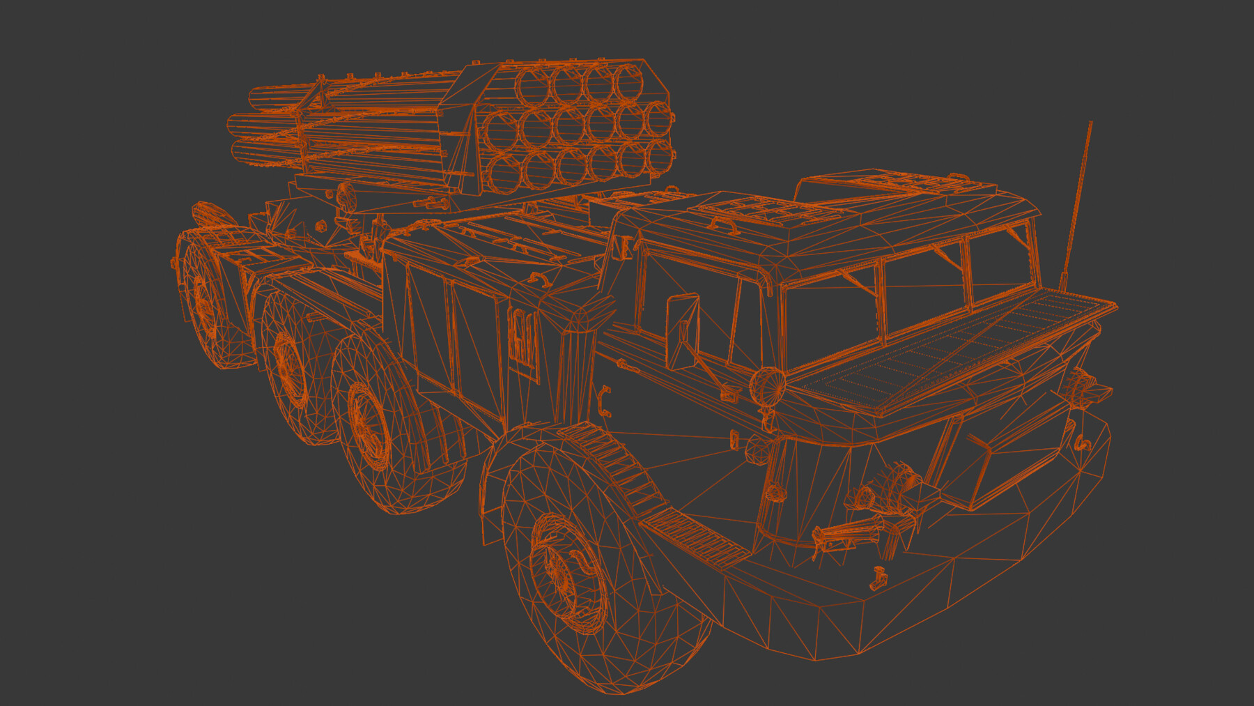 ArtStation - Military Vehicle 3D model | Game Assets