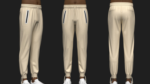 Racer Track Pant 3d Model