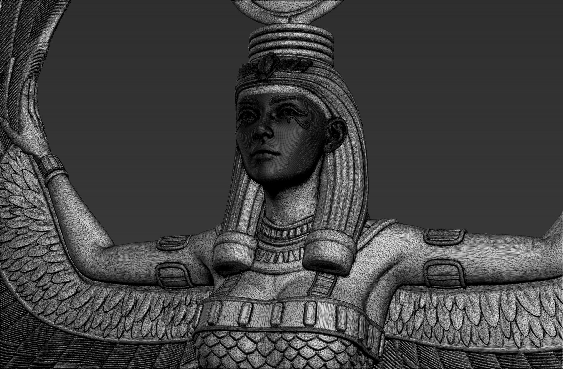 ArtStation - Egyptian Goddes ISIS | Resources