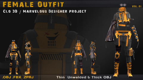 Female Outfit -Vol01