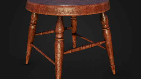 wooden stool