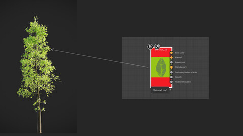 Smart Universal Leaf Generator (SBSAR)