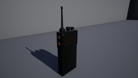 Walkie talkie to the police