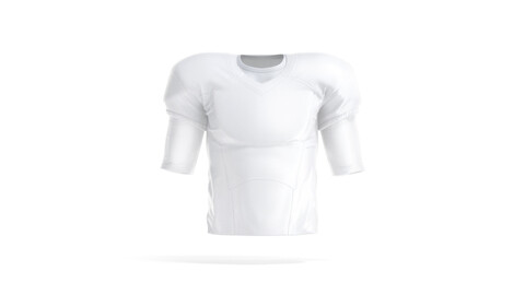 White American Football Jersey - protect quarterback player uniform