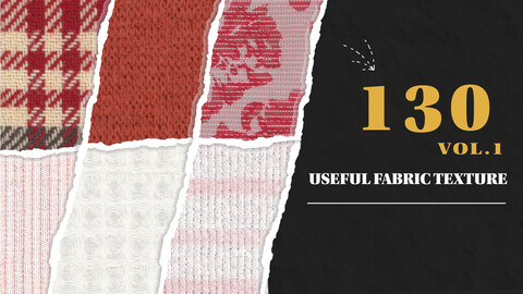 130 Useful Fabric Texture vol.1