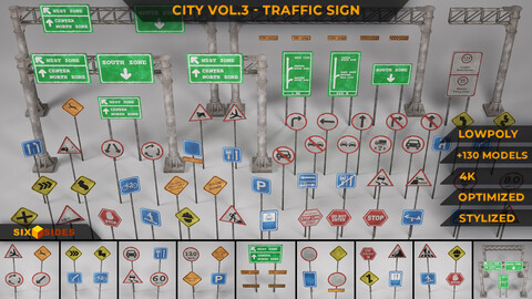 City Vol 3 - Traffic Sign