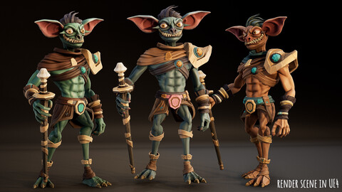 Stylized Goblin 01