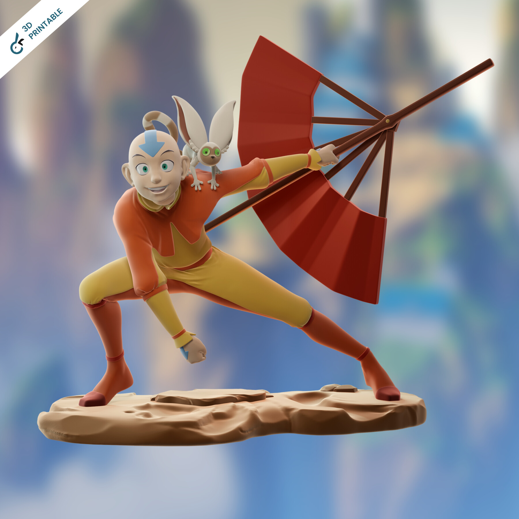 ArtStation - AVATAR: Aang (fan art) | Resources