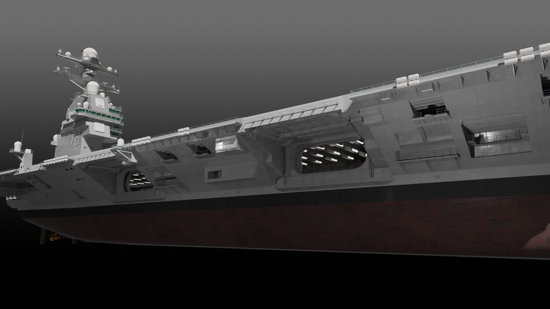 ArtStation - USS Gerald R Ford | Resources