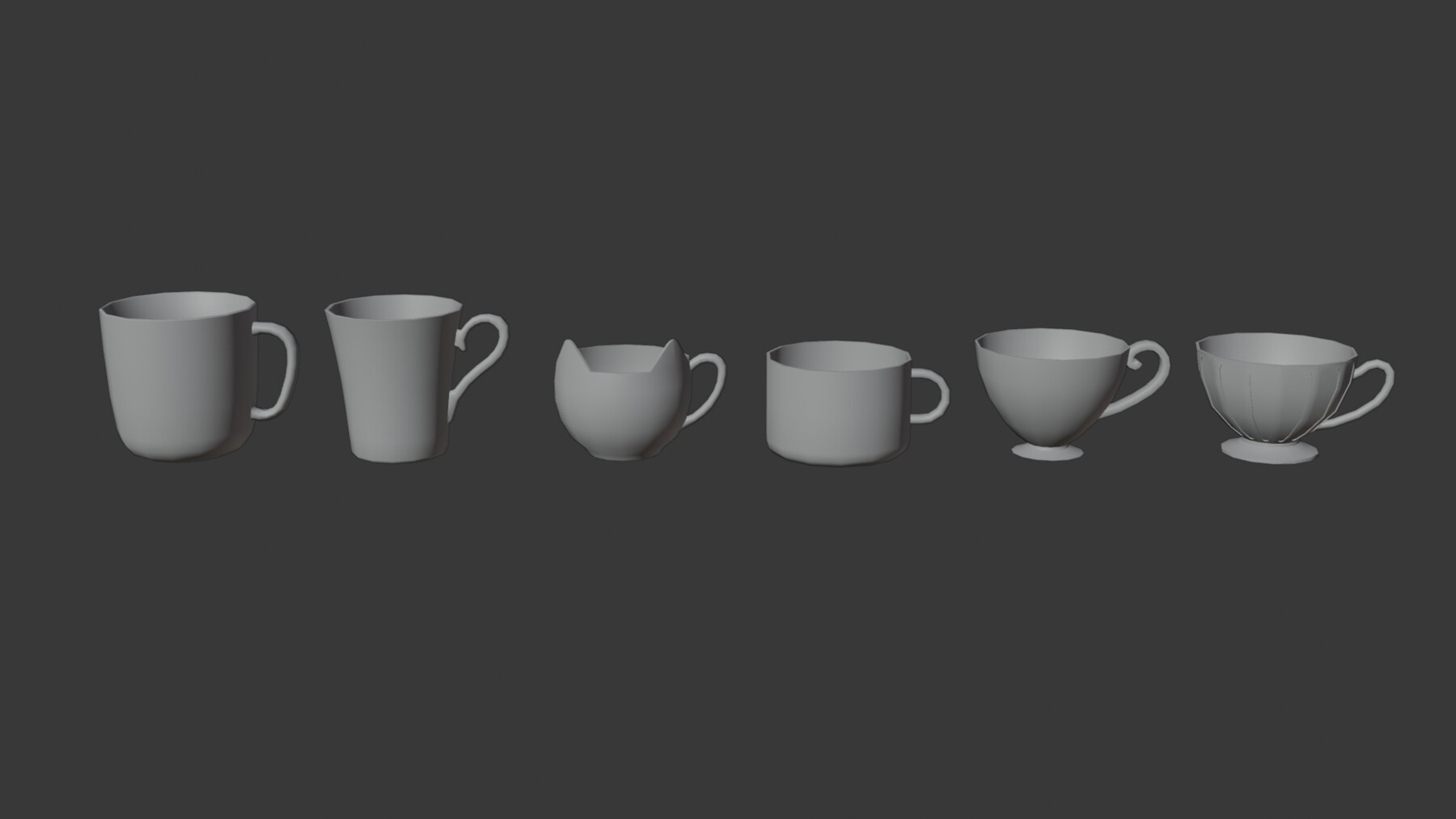 ArtStation - Cups | Game Assets