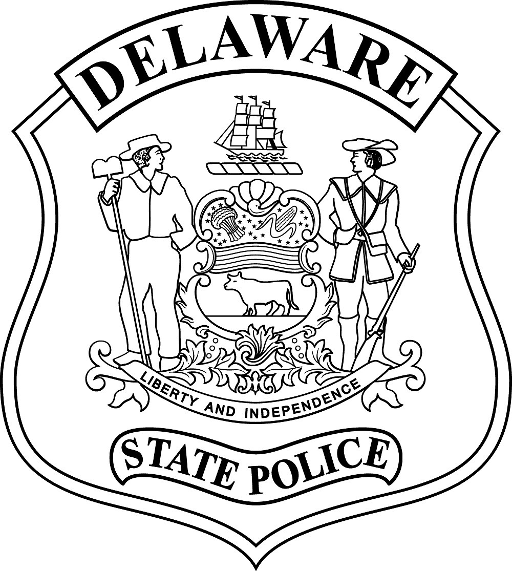 ArtStation - Delaware State Police Badge SVG eagle, badge, black white ...