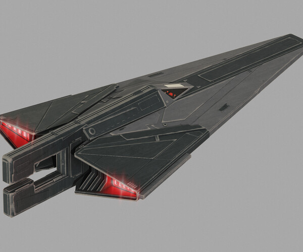 ArtStation - Clone Assasin's CX Dagger Spaceship - Star Wars The Bad ...