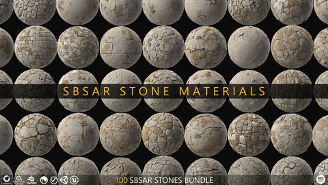 Stone Materials Bundle Materials