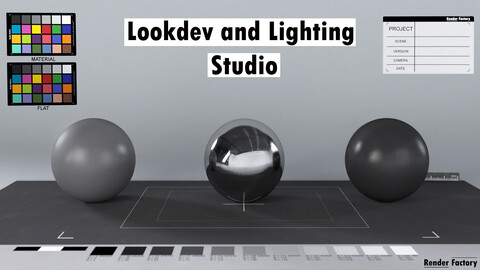 Lookdev and Lighting Studio (Arnold-Pixar's Renderman)