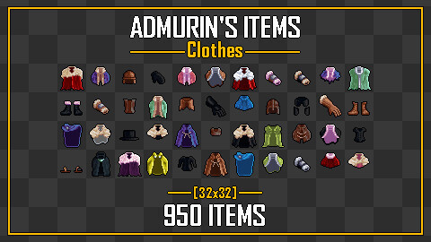 Admurin's Fishing Items