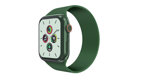 Apple Watch SE - Space Grey Aluminium Case with Clover Solo Loop