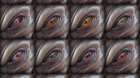 Alien Fantasy Eyes Vol 01 - PBR