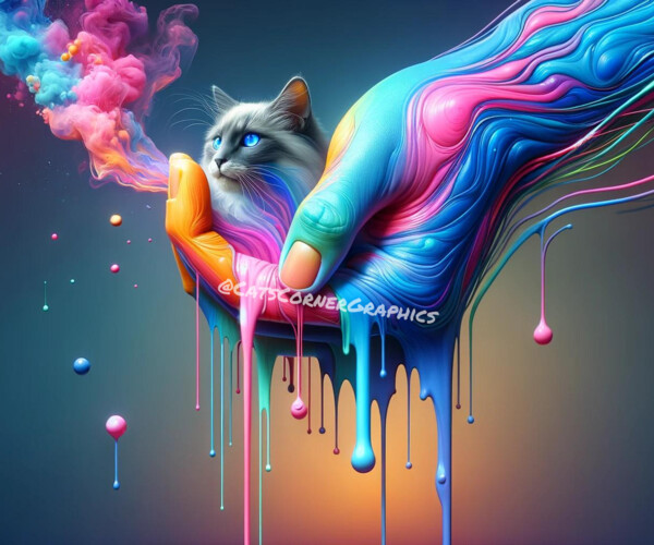 ArtStation - Cat Creation Digital Art Download | Artworks