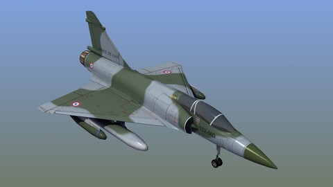 Mirage2000D LD1 Fighter