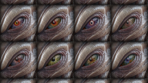 Alien Fantasy Eyes Vol 02 - PBR