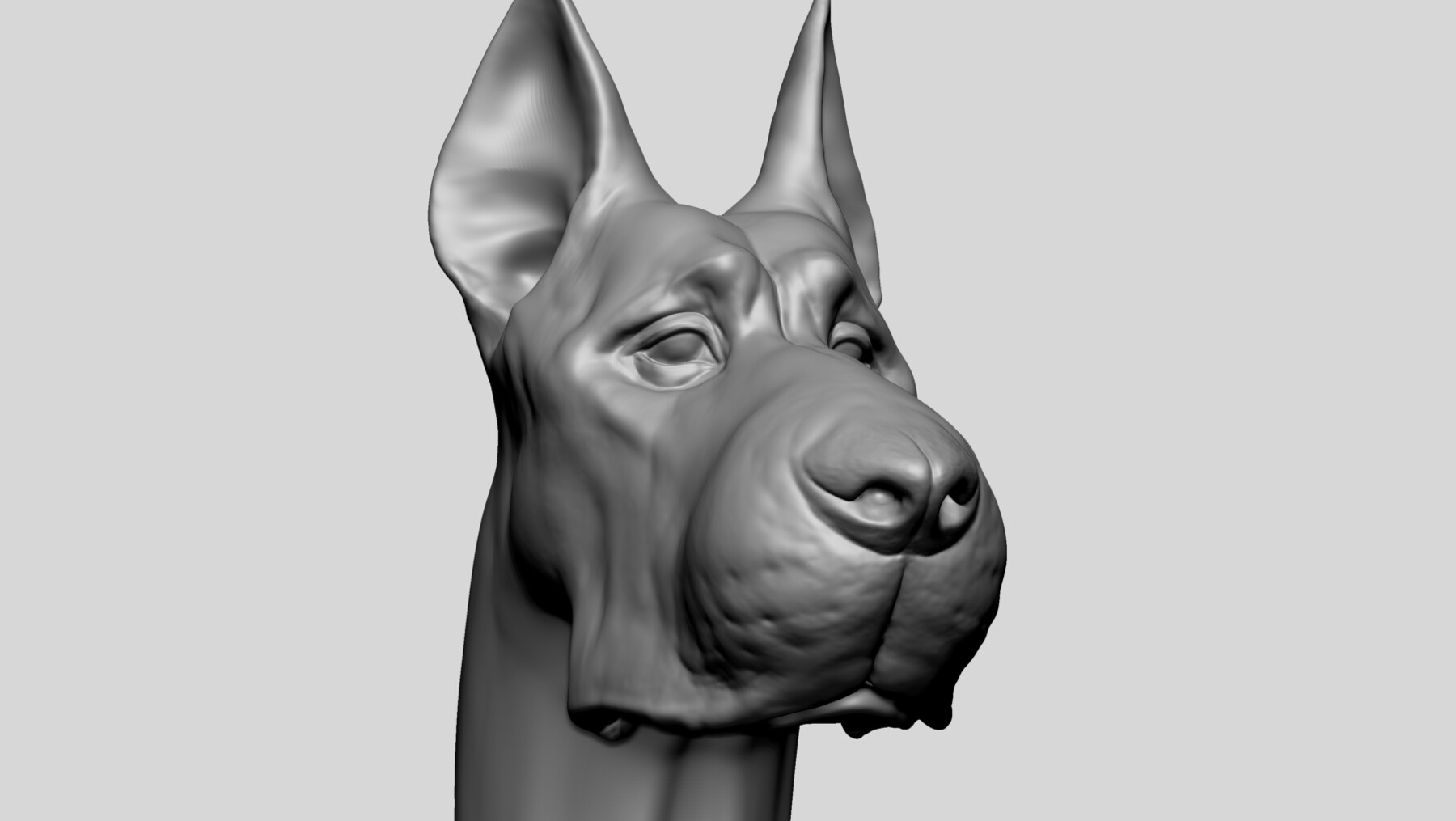 ArtStation - Dog Bust B | Resources