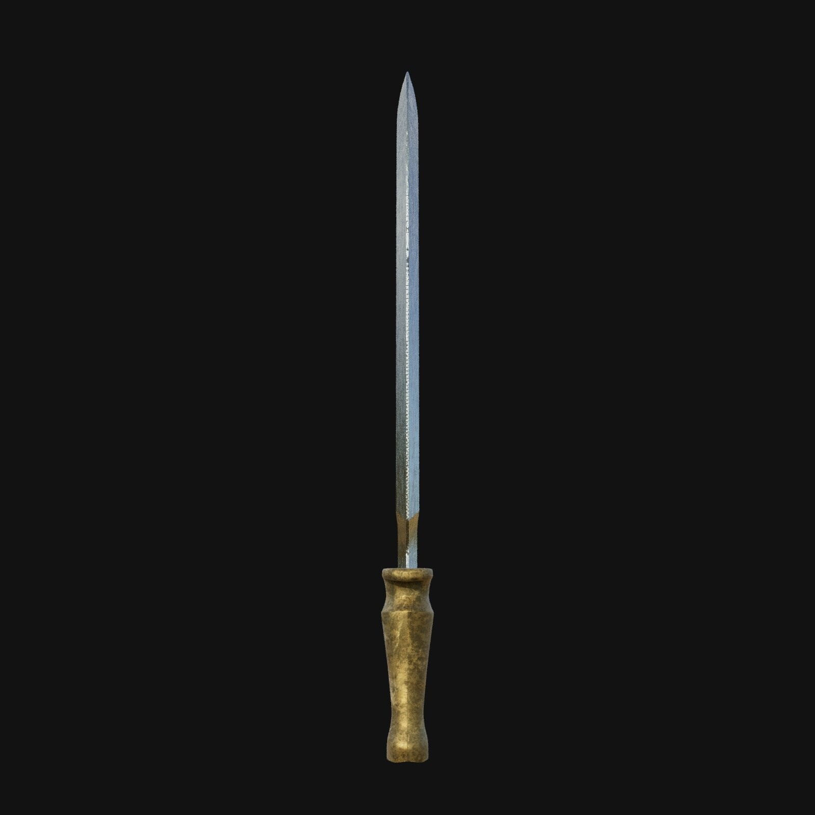 ArtStation - Shadowstrike Shiv: Stealthy 3D Model Dagger for Digital ...