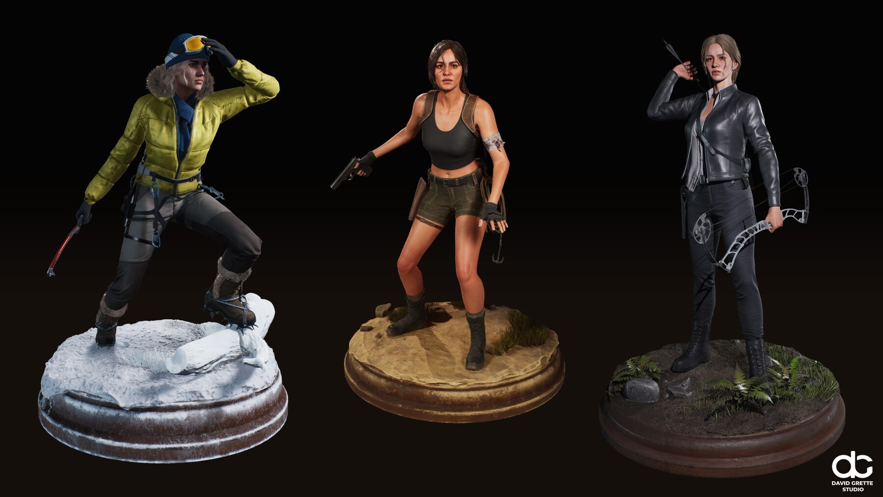 ArtStation - Adventure Characters Pack - Survival, Survivor, RPG, Shooter,  Action Characters