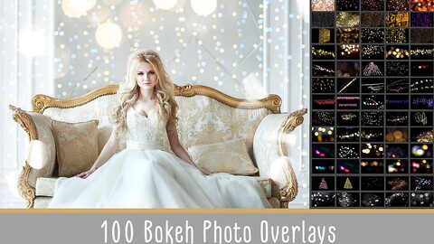 100 Bokeh Photo Overlays