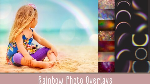 Rainbow overlays & textures