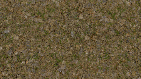 Gravel Seamless Texture 2k (2048*2048) | EXR 5 | JPG 5 File Formats All Texture Apply After Object Look Like A 3D. (1K preview image)