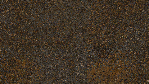 Gravel Seamless Texture 2k (2048*2048) | EXR 5 | JPG 5 File Formats All Texture Apply After Object Look Like A 3D. (1K preview image)