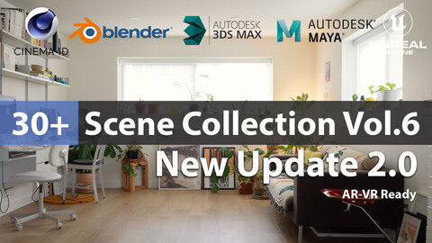 3D Scene Collection | Vol 6